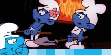 De Smurfen hebben het Duivels Moeilijk