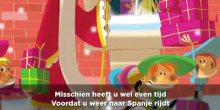 Sinterklaasje Kom Maar Binnen gezongen door Maan