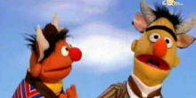 Bert en Ernie fantaseren