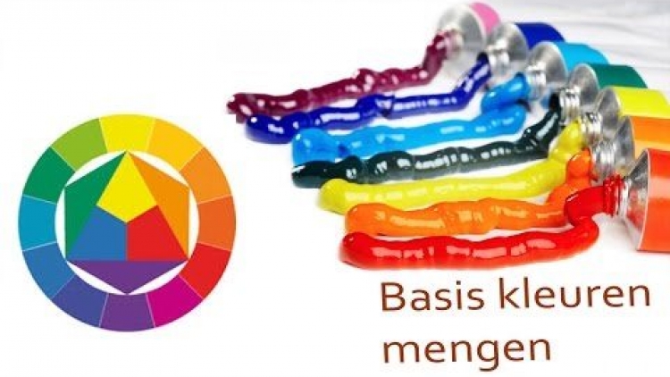 Kleuren - Verfkleuren Mengen - Kids-Tube.nl