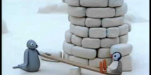 Pingu Bouwt een Toren