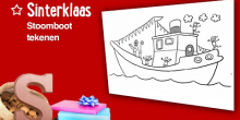 Stoomboot Tekenen
