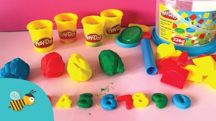 Cijfers en Letters Leren met Play Doh