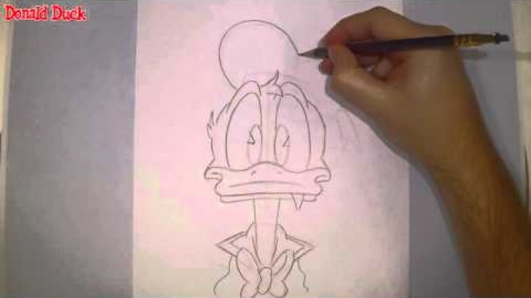 Donald Duck Tekenen